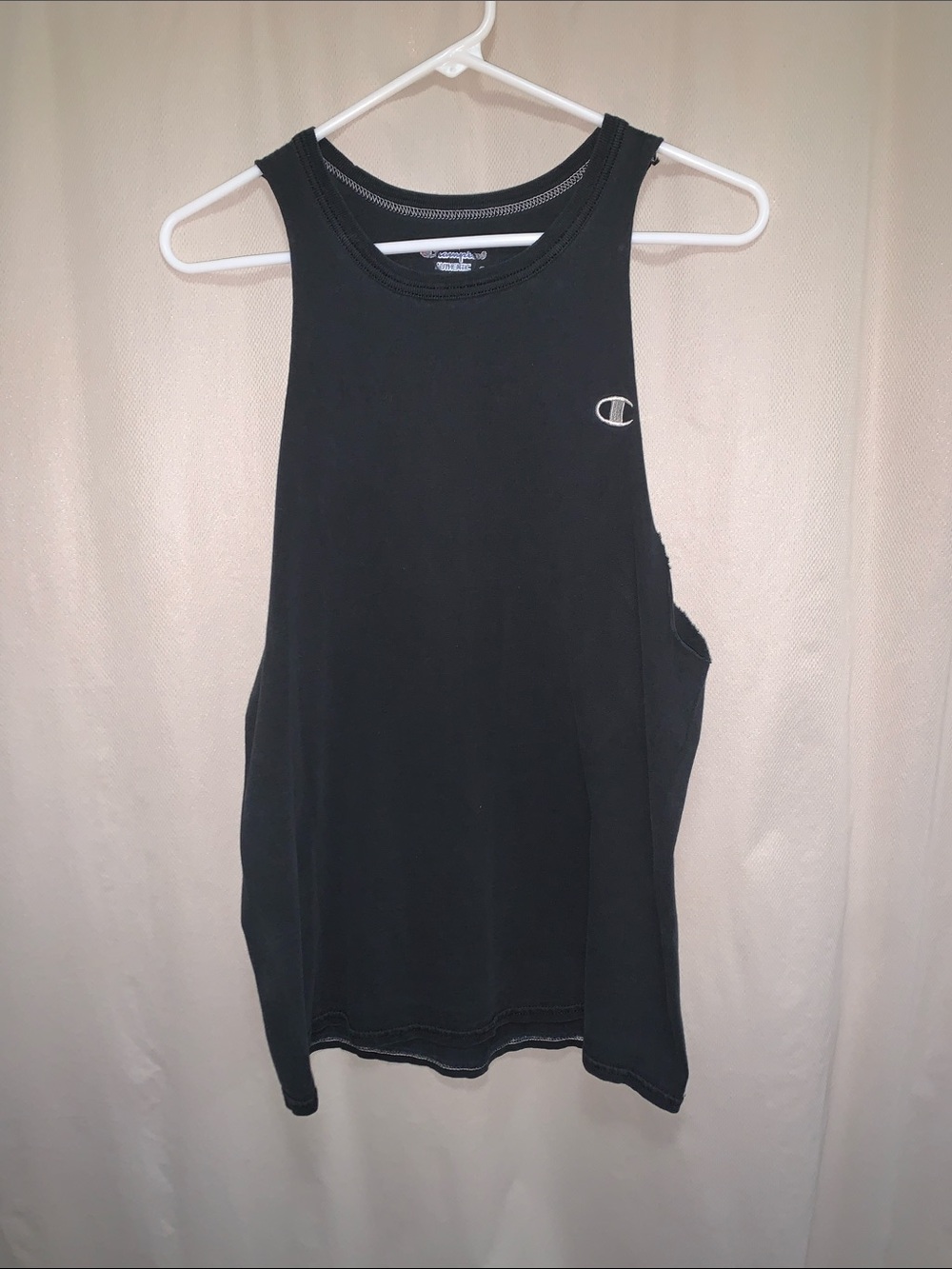 Champion Black Sleeveless Muscle Tank